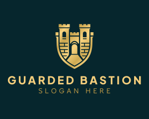 Fort Castle Shield logo design