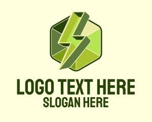 3d - 3d Green Energy logo design