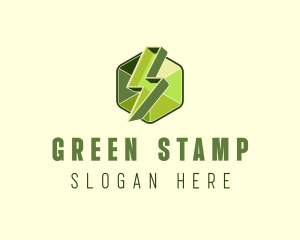 3d Green Energy logo design