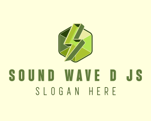 3d Green Energy logo design