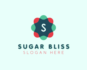 Natural Biotech Flower Letter S logo design