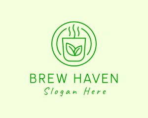 Healthy Tea Drink logo design