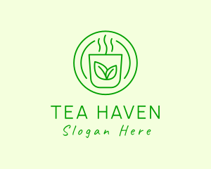 Healthy Tea Drink logo design