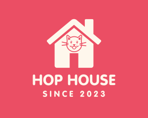 Pet Cat House logo design