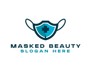 Medical Healthcare Face Mask logo design