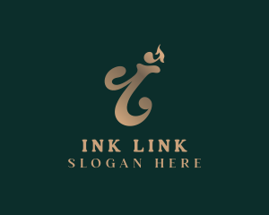 Decorative Ornamental Brand logo design