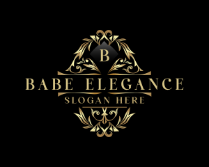 Ornamental Royalty Luxury logo design