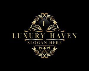 Ornamental Royalty Luxury logo design