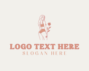 Woman Flower Lingerie logo