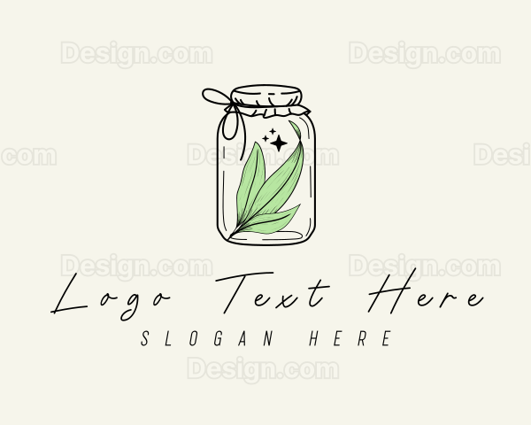 Herb Tea Jar Logo