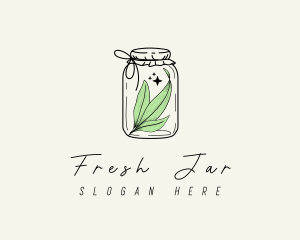 Herb Tea Jar logo design