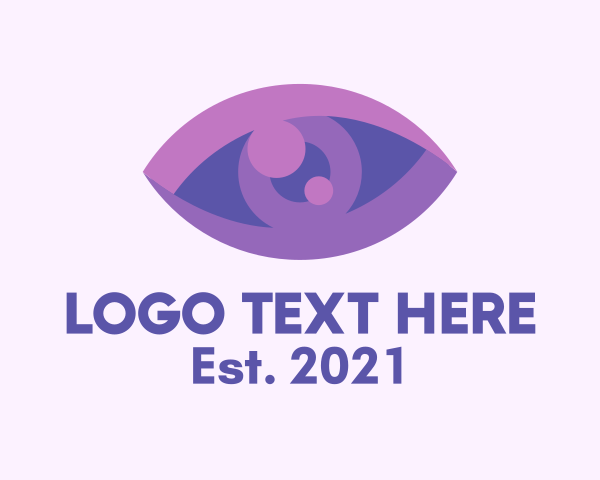 Purple logo example 1