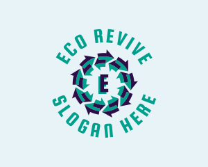 Arrow Recycle Company logo design