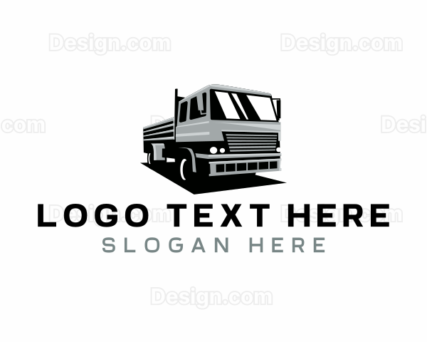 Truck Freight Courier Logo