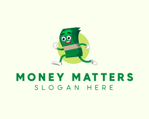 Money Character Dollar logo design