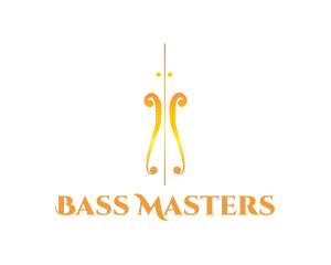 Golden Violin Instrument logo