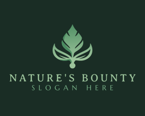 Natural Leaf Eco logo design