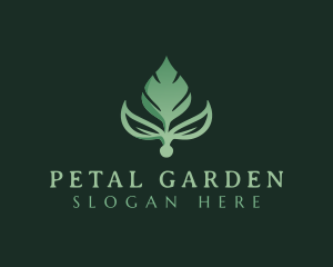 Natural Leaf Eco logo design