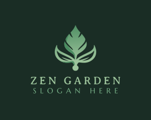 Natural Leaf Eco logo design