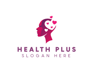 Love Mental Health  logo design