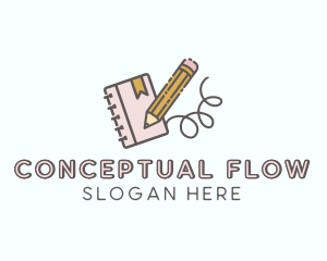Pencil Journal Notepad logo