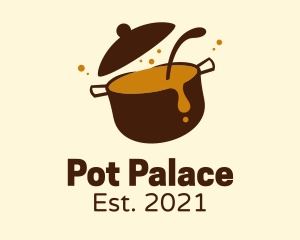 Delicious Soup Pot  logo design