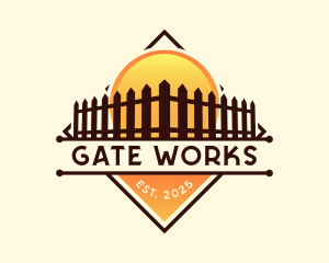 Fence Railing Gate  logo