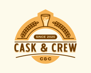 Pub Brewery Beer logo