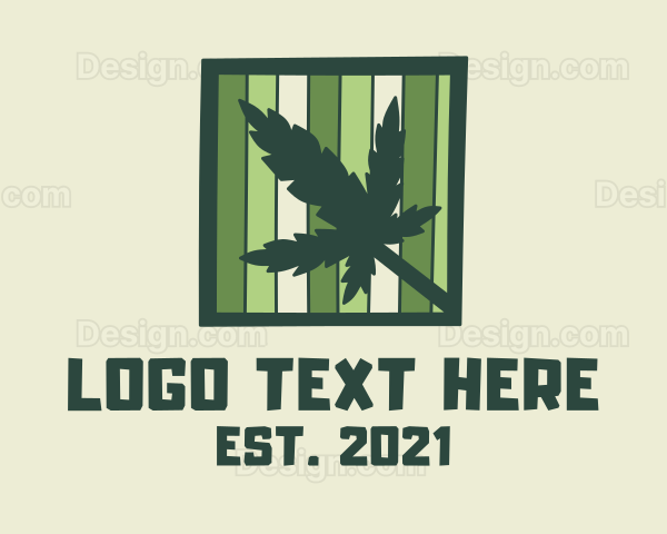 Weed Cannabis Hemp Logo