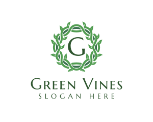 Leaf Vine Gardening logo design