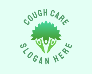 Nature Care Vegan logo design