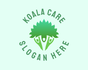 Nature Care Vegan logo design