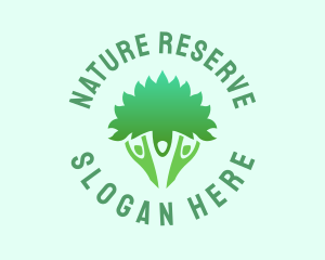 Nature Care Vegan logo design