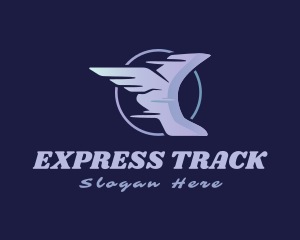 Fast Run Logistics logo design