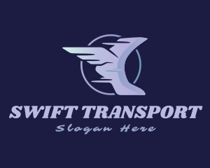 Fast Run Logistics logo design
