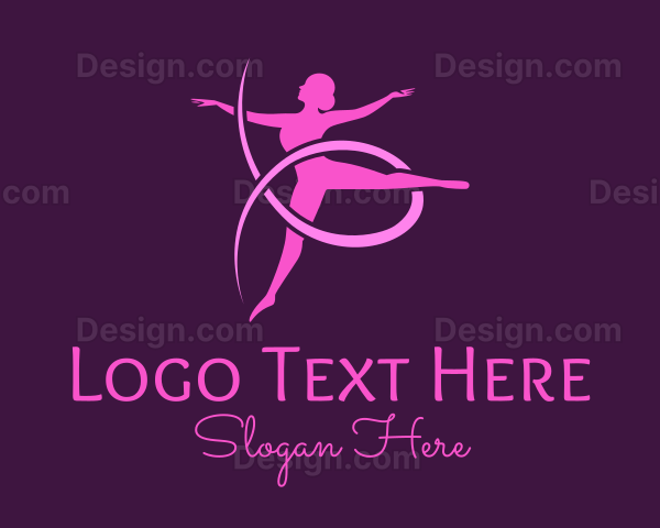 Ballet Dancer Performer Logo