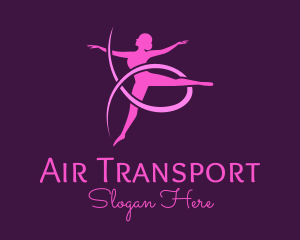 Ballet Dancer Performer logo design