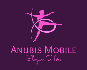 Ballet Dancer Performer logo design