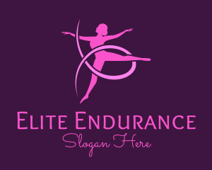 Ballet Dancer Performer logo