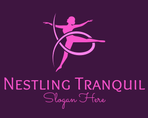 Ballet Dancer Performer logo design