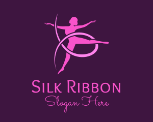 Ballet Dancer Performer logo design