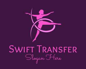 Ballet Dancer Performer logo design