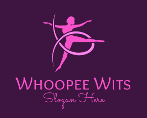 Ballet Dancer Performer logo design