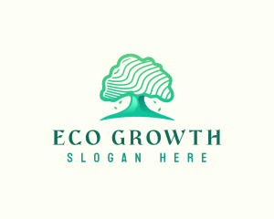 Oak Tree Eco logo design