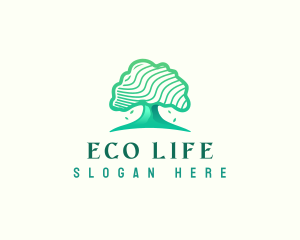 Oak Tree Eco logo design