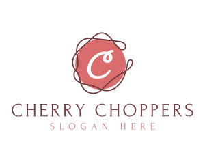 Elegant Swirl Thread logo design