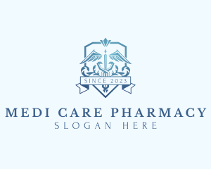 Medical Clinic Pharmacy logo design