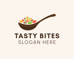 Multicolor Spices Spoon logo