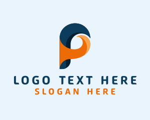 Software - Generic Software Company Letter P logo design