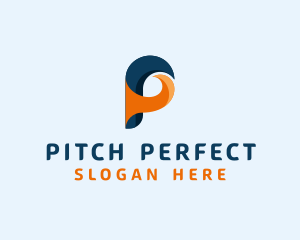 Tech Software Letter P logo design